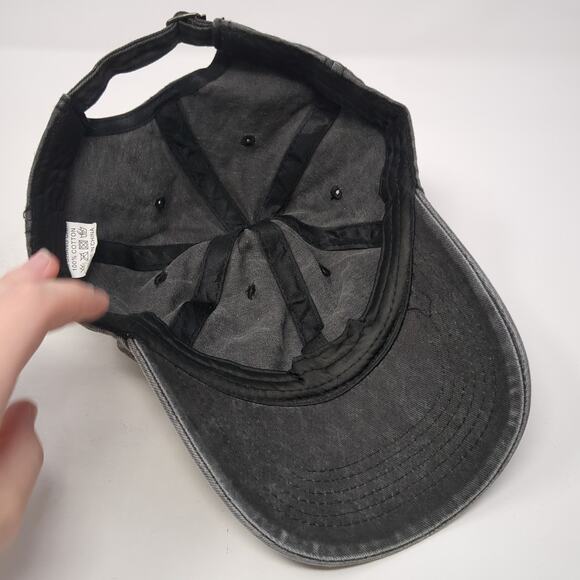 Sorta Sweet Sorta Savage Slideback Baseball Cap Black One Size Mu Shang Cap - Picture 7 of 9